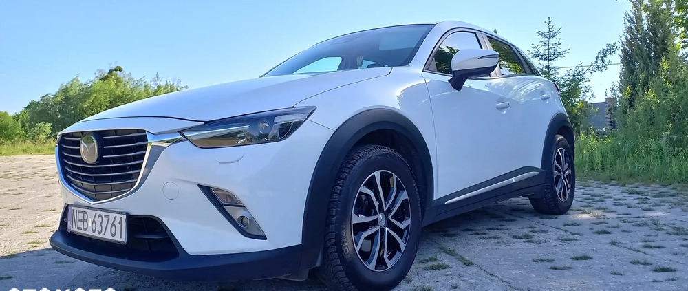 Mazda CX-3 cena 59900 przebieg: 168000, rok produkcji 2016 z Elbląg małe 254